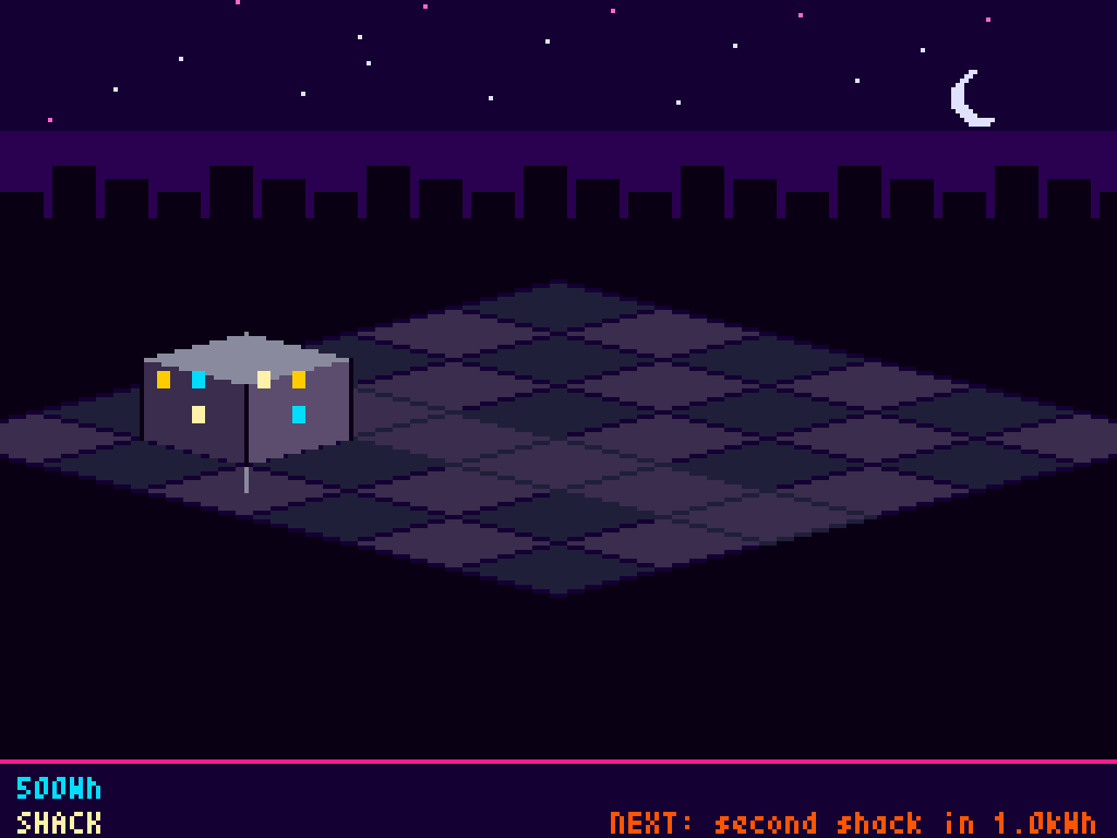 500 Wh — first shack